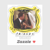 Sticker AMIS™ | Chandler et Monica mariées (Feuille)