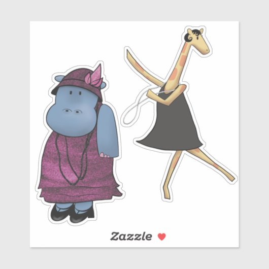 Sticker Amis de Flapper (Feuille)