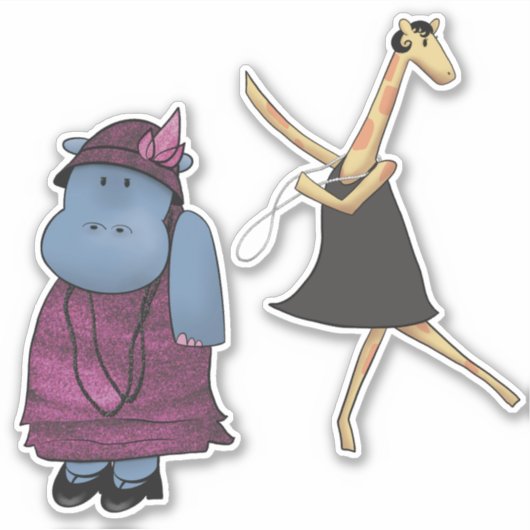 Sticker Amis de Flapper (Devant)