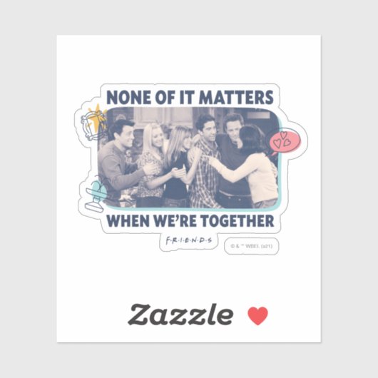 Sticker AMIS™ | Groupe Hug (Feuille)