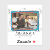 Sticker AMIS™ | Joey & Chandler Scared (Feuille)