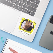 Sticker AMIS™ | Joey Marries Monica & Chandler (Ordinateur portable avec iPhone)