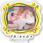 Sticker AMIS™ | Les filles en robe Mariage (Devant)