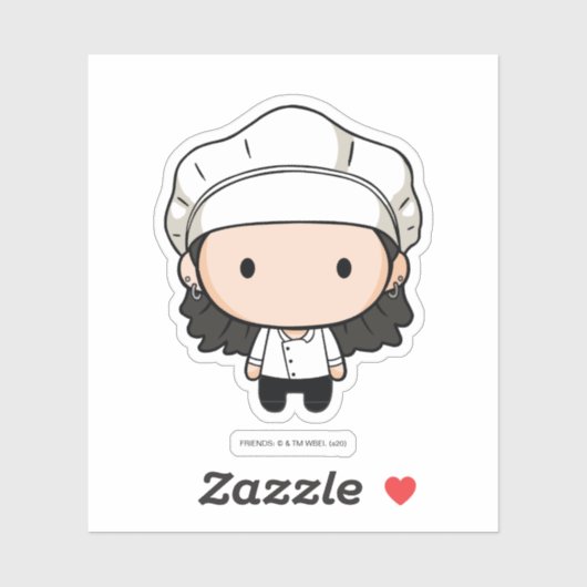 Sticker AMIS™ | Monica Chibi (Feuille)