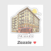 Sticker AMIS™ | Monica's Apartment Building (Feuille)