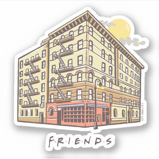 Sticker AMIS™ | Monica's Apartment Building (Devant)