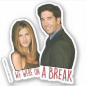 Sticker AMIS™ | Nous étions en pause (Devant)