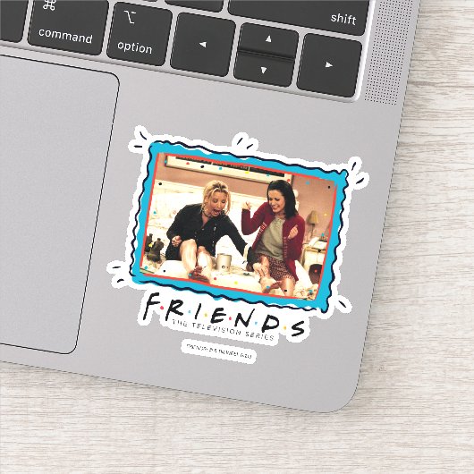 Sticker AMIS™ | Phoebe & Monica Clignotants (Détail)
