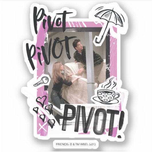 Sticker AMIS™ | PIVOT Pivot ! (Devant)