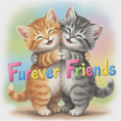 Sticker Amis pour toujours (Devant)