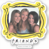 Sticker AMIS™ | Rachel, Phoebe et Monica (Devant)