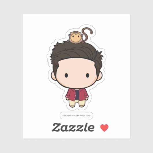 Sticker AMIS™ | Ross Chibi (Feuille)