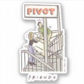 Sticker AMIS™ | Ross et Rachel PIVOT (Devant)