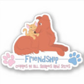 Sticker Amitié (Devant)
