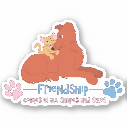 Sticker Amitié (Devant)