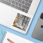 Sticker Amol - (Ordinateur portable avec iPhone)