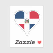 Sticker Amor dominicain (Feuille)