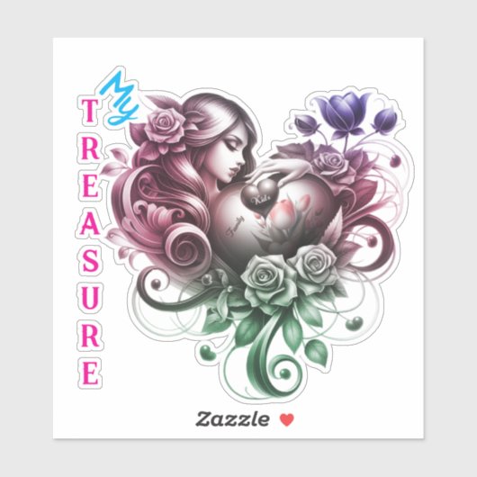 Sticker Amor Incondicional (Feuille)