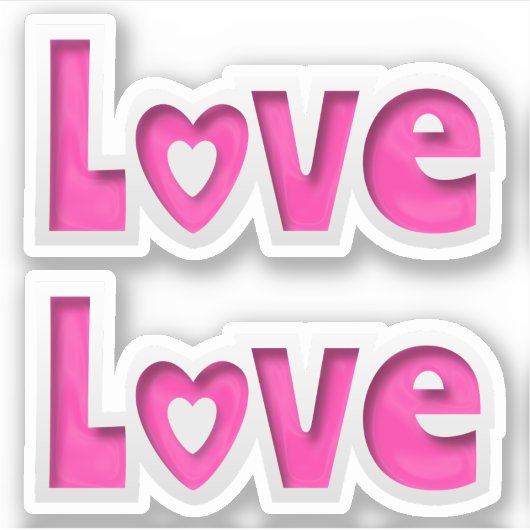 Sticker Amour (Devant)