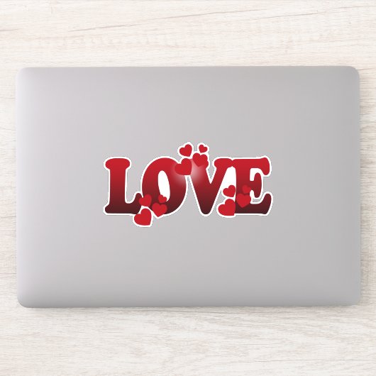 Sticker Amour, amour, amour (Ordinateur)