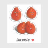 Sticker Amour de mandarine (Feuille)