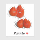 Sticker Amour de mandarine (Feuille)