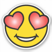 Sticker Amour Emoji (Recto)