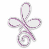 Sticker Amour inconditionnel rose (Devant)