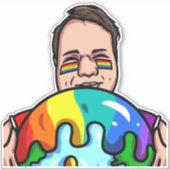 Sticker Amour Monde (Devant)