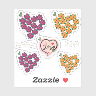 Sticker Amour sans limites Saint Valentin