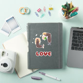 Sticker Amoureux (Couverture iPad)