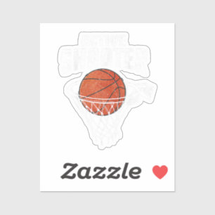 Sticker Amoureux de basket-ball tireur actif Hommes Femmes