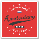 Sticker Amsterdam (Devant)