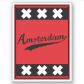Sticker Amsterdam (Devant)