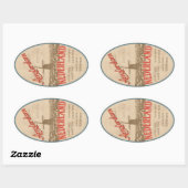 sticker Amsterdam (Feuille)