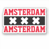 Sticker Amsterdam (Devant)
