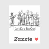 Sticker Amusant (Feuille)