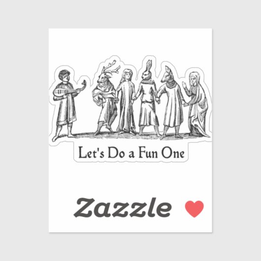 Sticker Amusant (Feuille)