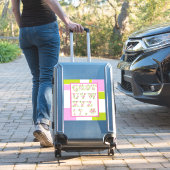 Sticker Amusant alphabet, alphabet fleuri, alphabet pour e (Valise Insitu)