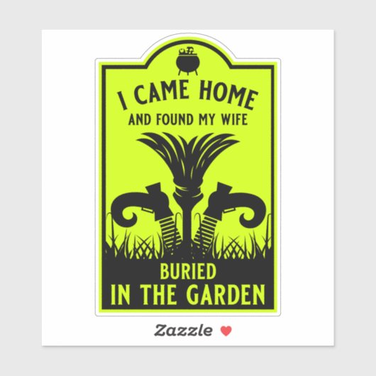 Sticker Amusante sorcière (Feuille)