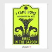 Sticker Amusante sorcière (Feuille)