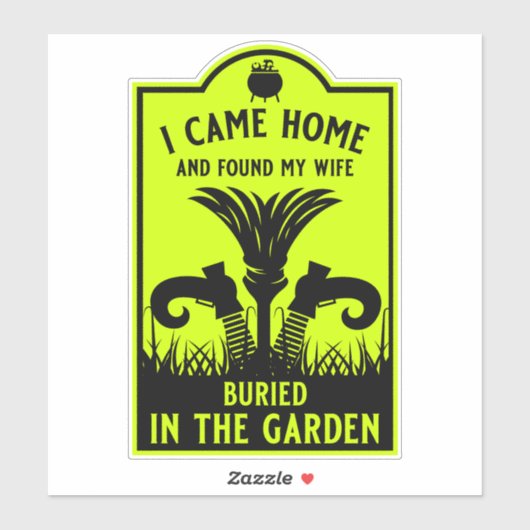 Sticker Amusante sorcière (Feuille)