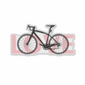 Sticker Amusants Simple Moderne Style Européen Cool Bicycl (Devant)