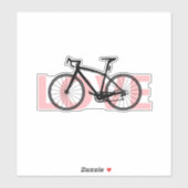 Sticker Amusants Simple Moderne Style Européen Cool Bicycl (Feuille)
