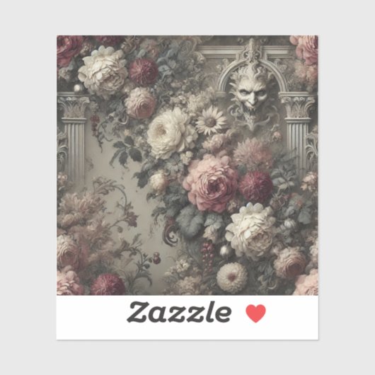 Sticker An Afternoon with Bram Stoker – Gothic Victorian (Feuille)