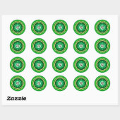 Sticker anahata ou chakra cardiaque (Feuille)