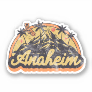 Sticker Anaheim, Californie