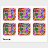 Sticker Anaheim Tropical Friends (Feuille)