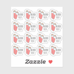 Sticker Analyseur de sang Planificateur de rappel du systè