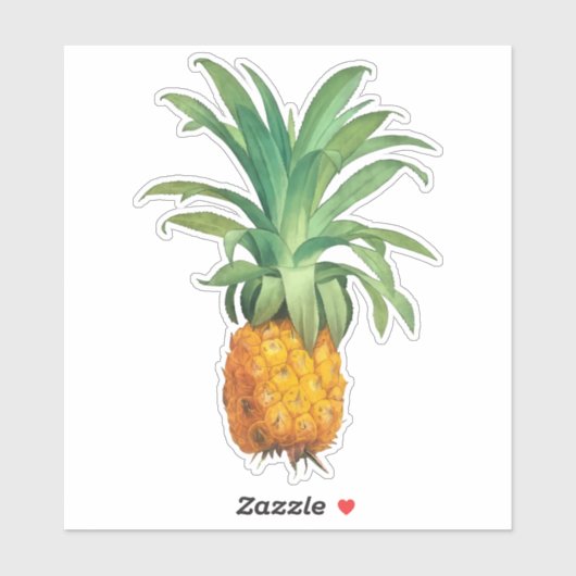 Sticker Ananas (Feuille)
